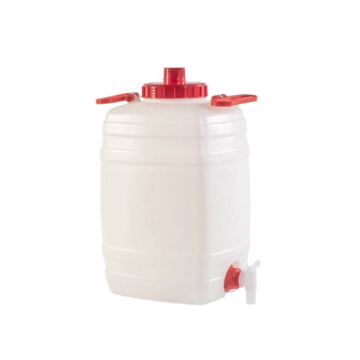 Plastový barel 20 l se šroubovacím víkem, madlem a odvzdušněním