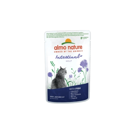 Almo Nature Intestinal kapsička pro kočky – ryba 70 g