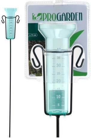 Srážkoměr s kovovým stojanem 75 cm