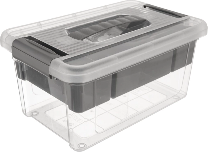 Box Stormax multi obdélníkový 5 l se šedou vložkou