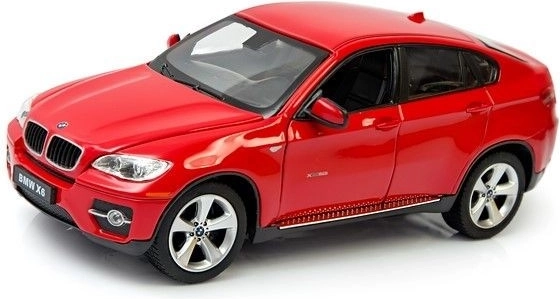 Model auta BMW X6 Rastar v měřítku 1:24 – Červená
