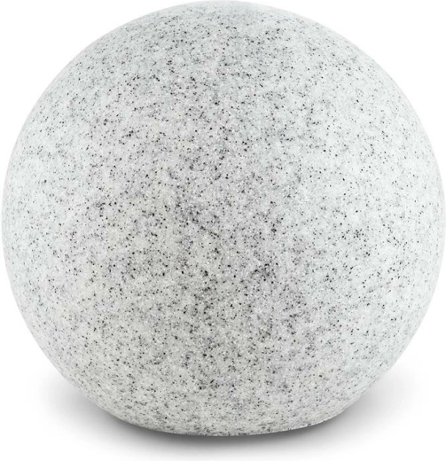 Lightcraft Shinestone XL zahradní kulové svítidlo 50 cm, granitový vzhled