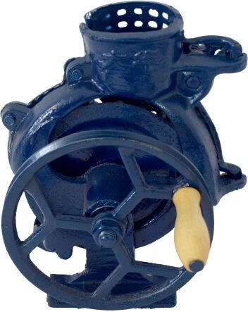 Stolní loupač kukuřice z litiny – modrý