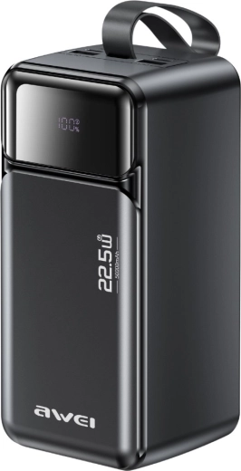 Awei powerbanka 50000 mAh 22,5 W PD (PA-106) se 3× USB-C