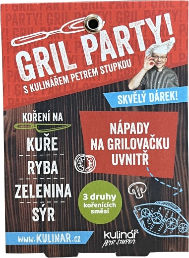 Koření Grill Party Red 3×20 g