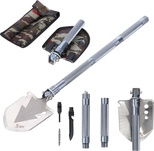 Multifunkční skládací lopatka NILS Camp XL