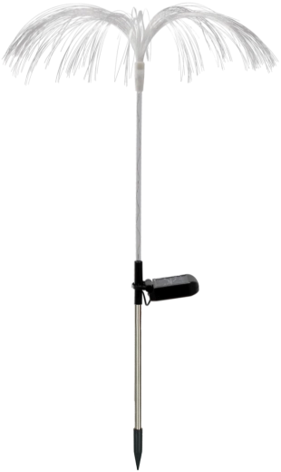Solární lampa Medúza 34 × 34 × 70 cm, 6 LED multicolor