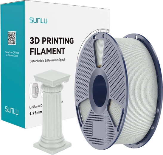 Sunlu PLA high-speed marble filament s mramorovým efektem forest