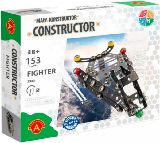 Malý konstruktér Fighter – stavebnice 153 dílů