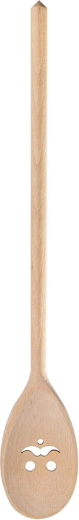 Vařečka dřevěná oválná Vousy 35 cm