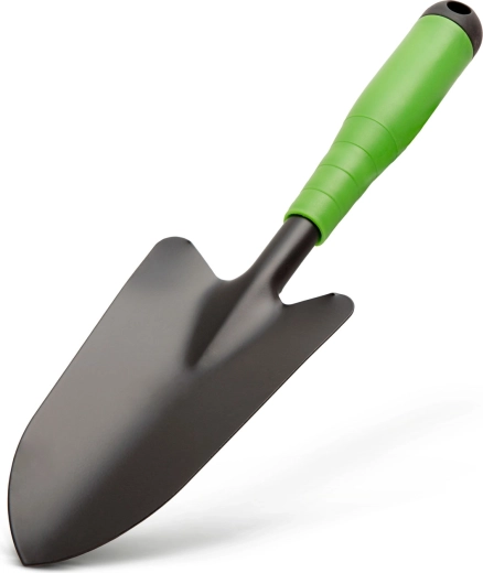 Ruční zahradní lopatka na sázení kovová 31 cm