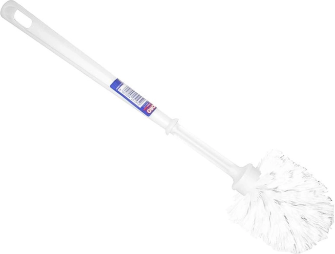 WC štětka z plastu bez misky, bílá