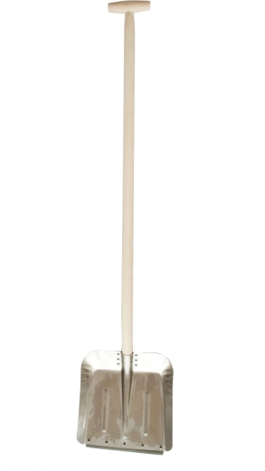 Hliníková lopata s lištou a T násadou 120 cm