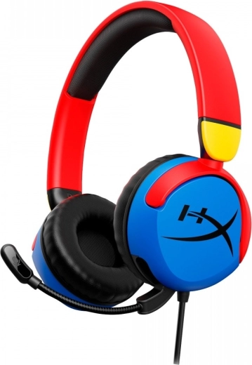 HyperX Cloud Mini dětská herní náhlavní souprava (drátová, vícebarevná)