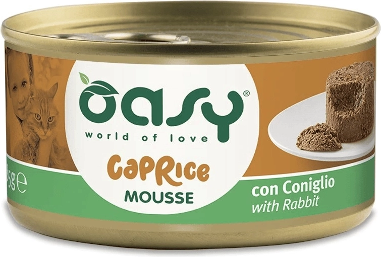 Oasy Caprice mousse s králičím masem 85 g