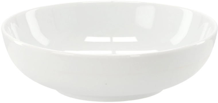 Porcelánový čtvercový hluboký talíř 21,5 cm bílý