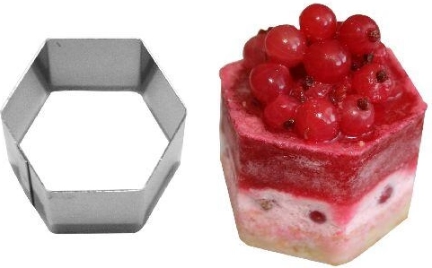 Vykrajovátko na dortíky Semifreddo šestiúhelník