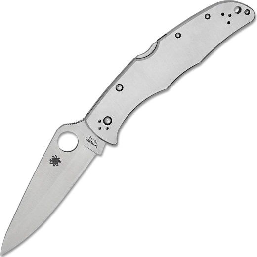 Spyderco Endura 4 nerezový kapesní nůž 9,5 cm, satin, celokov