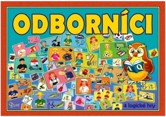 Odborníci – naučně‑logické společenské hry pro děti od 4 let