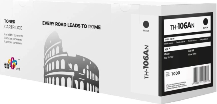 Černý toner HP 106A W1106A – náhradní kazeta