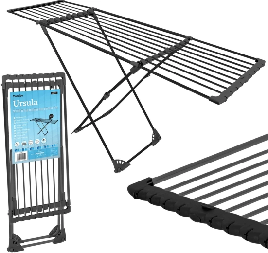 Teleskopický sušák na prádlo s kolečky Massido Ursula 20 m