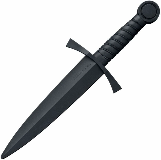 Cold Steel Medieval training dýka ze Santoprenu 25,4 cm černá