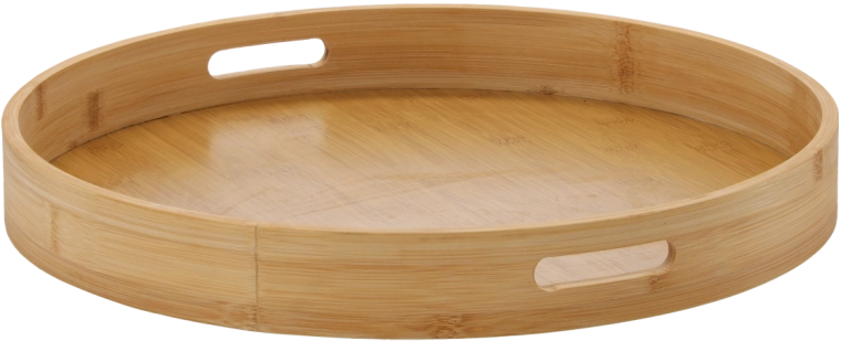 Bambusový servírovací tác 40 cm s madly