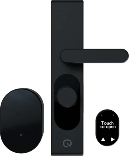 Shelly loqed touch smart lock 2s černý chytrý dveřní zámek