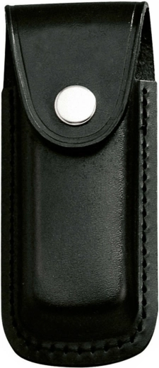 Černé kožené pouzdro na nůž 12,5 cm HERBERTZ