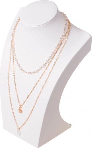 Trojitý náhrdelník – stříbrný