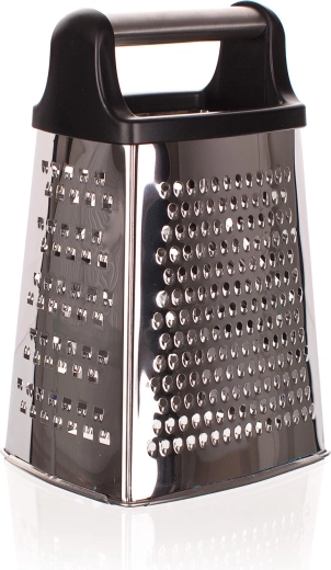 Čtyřstranné nerezové struhadlo s plastovou rukojetí Culinaria 21,5 cm