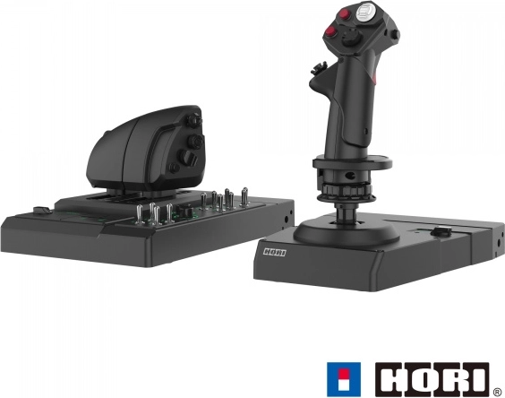 PC HOTAS Flight Control System s držákem
