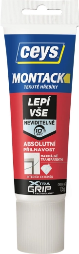 Montážní lepidlo MONTACK CEYS Express 135 g transparentní