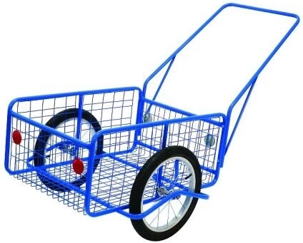 Přepravní vozík FORMAN, komaxit, 100 kg, 550 × 780 × 340 mm