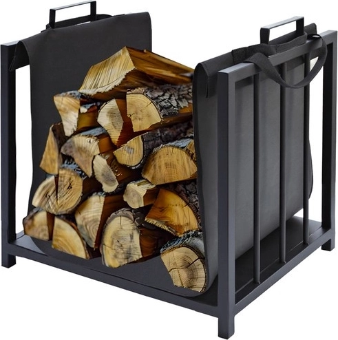 Stojan a taška na palivové dřevo 2v1 KAMINER