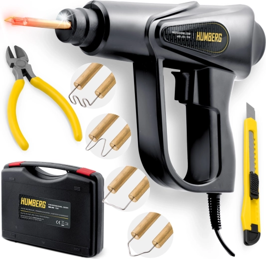 Svářečka plastů 70 W s 800 sponkami HUMBERG