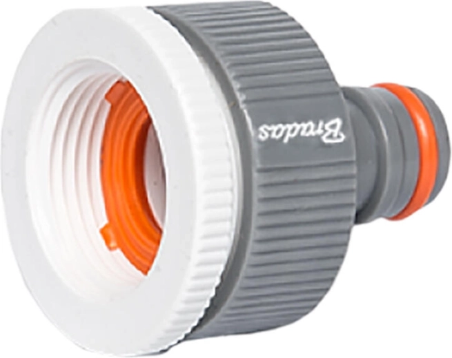 Plastový adaptér na kohoutek s vnitřním závitem 3/4" a redukcí na 1" WHITE LINE