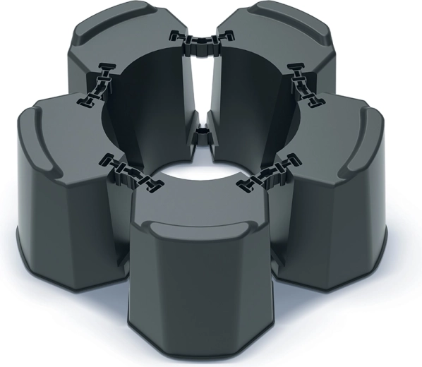 Modulární podstavec pod sud na dešťovou vodu, antracit