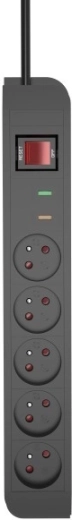Energy přepěťová prodlužovací zásuvka 5× zásuvka, kabel 1,5 m