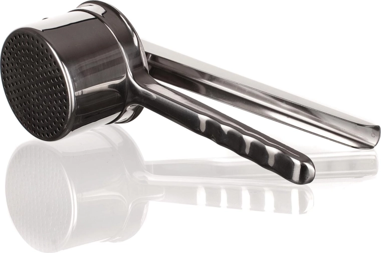 Pákové nerezové mačkadlo na brambory 29 cm, průměr 10 cm