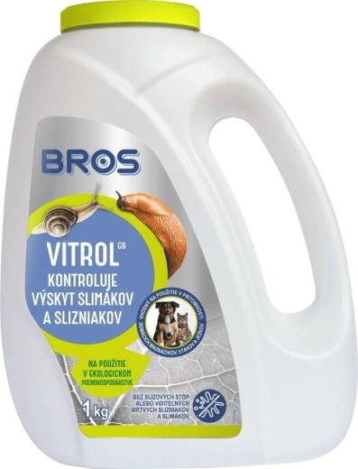 Bros Vitrol návnada proti slimákům 1 kg
