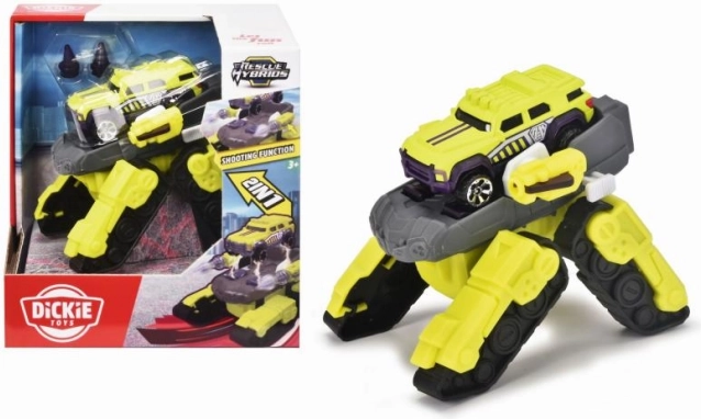 Skládací transformer Spider Tank 2 v 1 – tank a robotické vozidlo 1:64