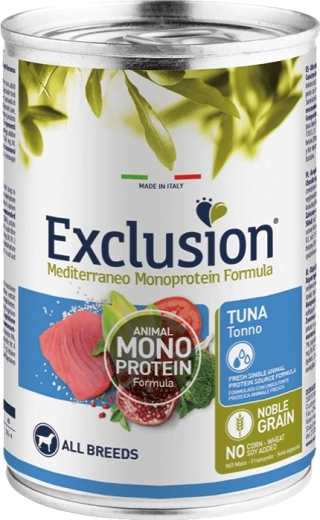 Exclusion Adult All Breeds konzerva pro psy – tuňák 400 g