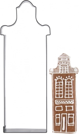 Nerezové vykrajovátko domeček 14 cm