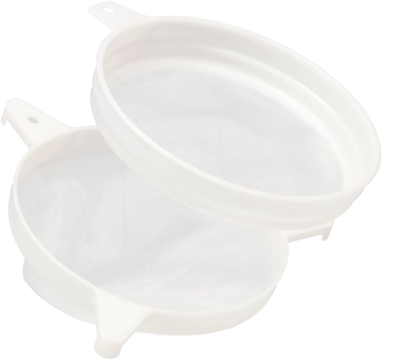 Dvojité nylonové síto na med 24 cm
