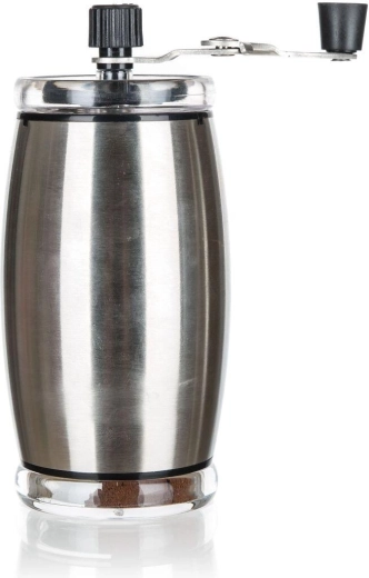 Ruční mlýnek na kávu Culinaria, nerez, 6 × 15,5 cm