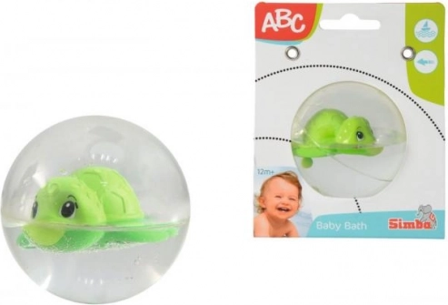 Želvička ve vodní kouli