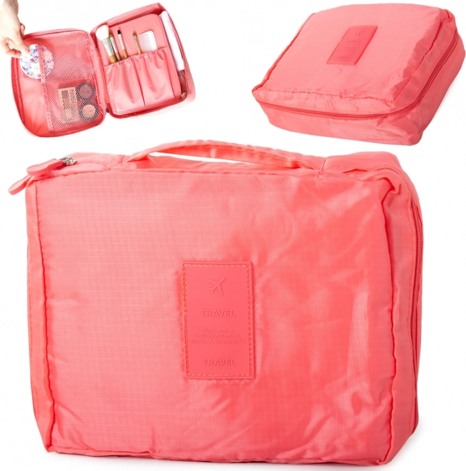 Kosmetická cestovní taška - lososová