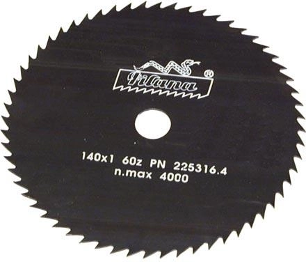 Pilový kotouč PILANA 140 mm, 60 zubů, 1,0 mm, otvor 16 mm