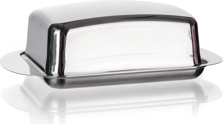 Máslenka z nerezové oceli EXCELLENT 17 × 10,6 × 5,5 cm